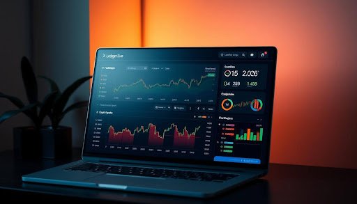 Ledger Live portfolio management dashboard